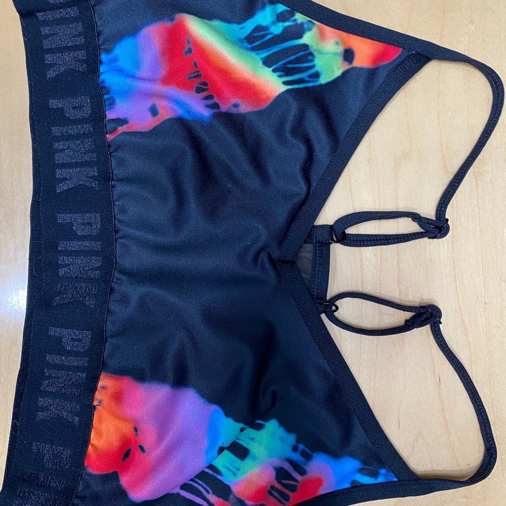 Pink sports bras size M